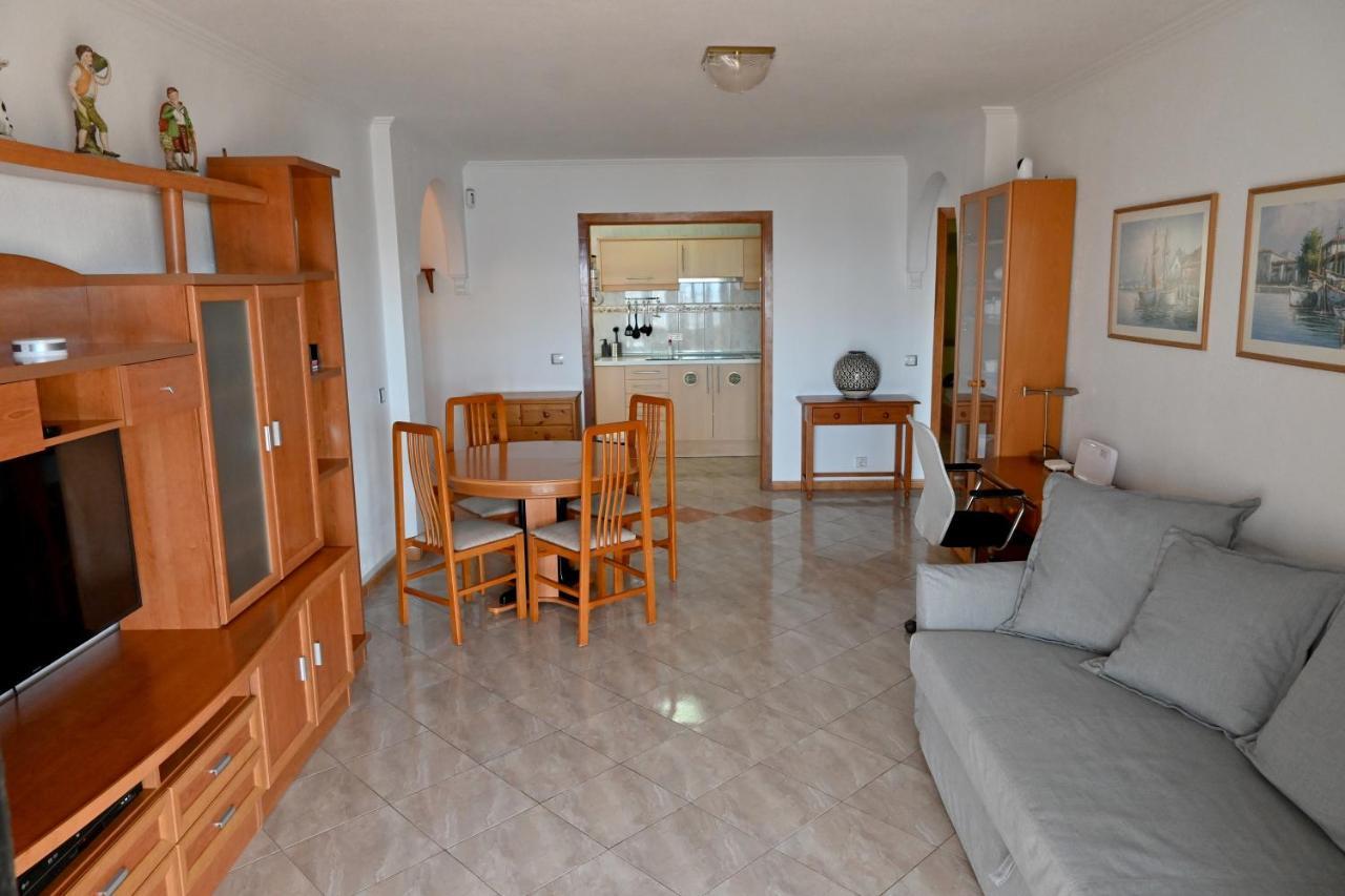 1St Line Sea View - Plaza Appartement Puerto de Santiago  Buitenkant foto