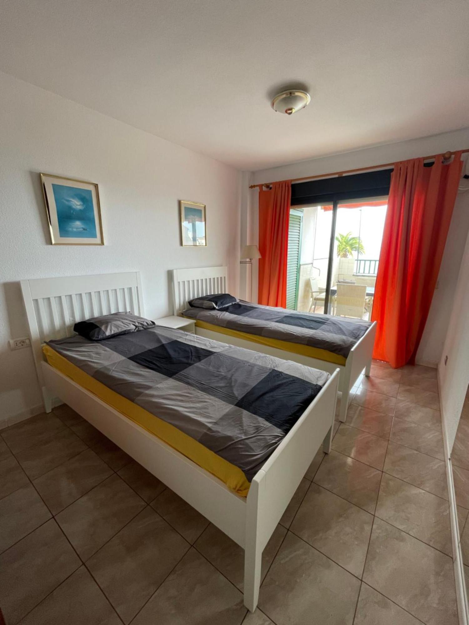 1St Line Sea View - Plaza Appartement Puerto de Santiago  Buitenkant foto